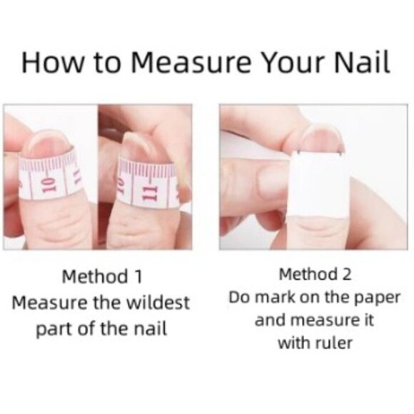 Pink and Blingy Press-On or Glue-On Nails Size M - Picture 4 of 6